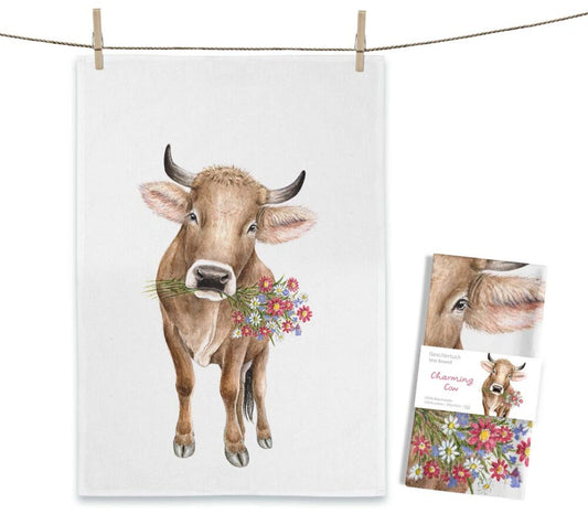 Geschirrtuch Charming Cow