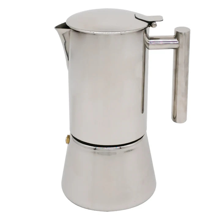 Espressokocher Monza Edelstahl Induktion 4 Tassen