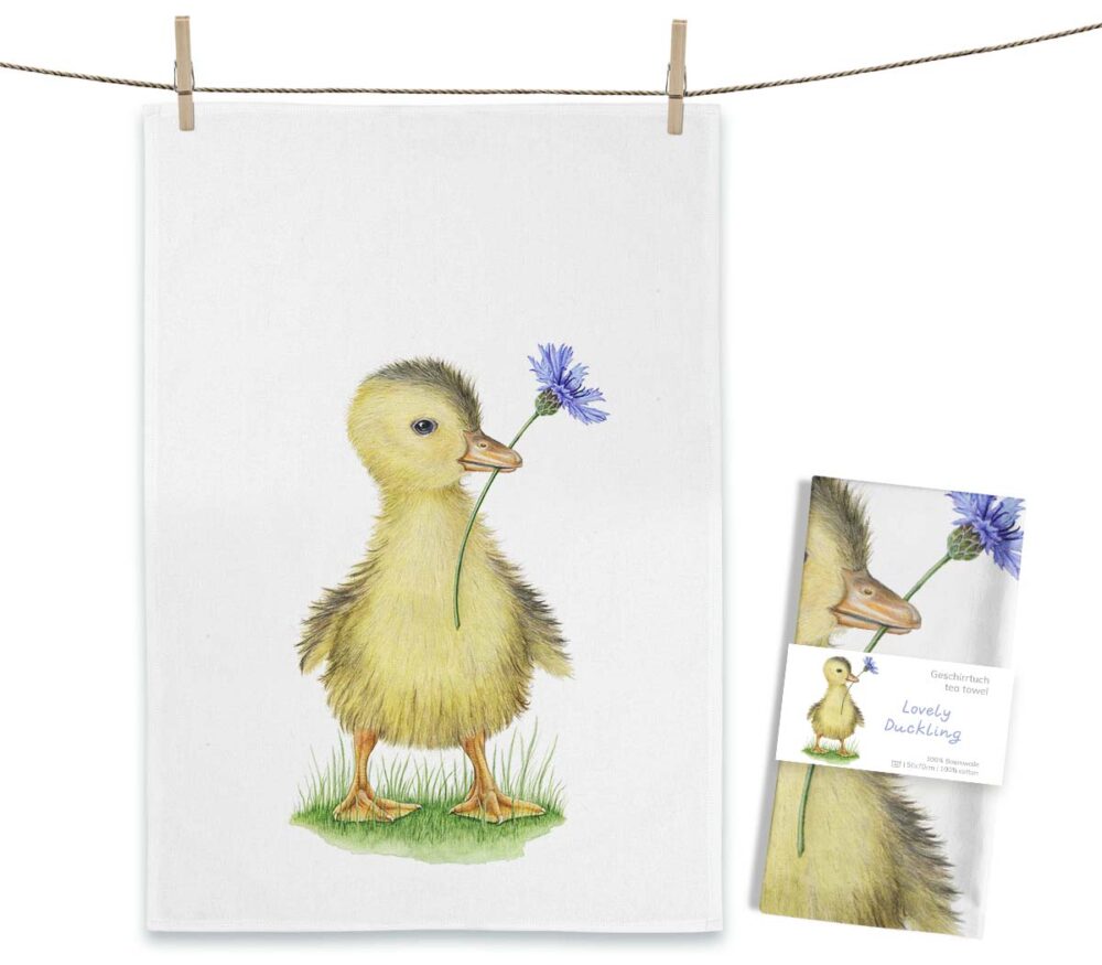 Geschirrtuch Lovely Duckling