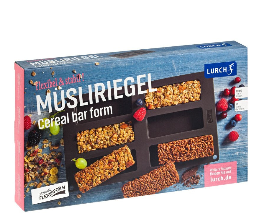 Müsliriegelform 6-fach 30x17,5cm - Backform für Müsliriegel und Snacks