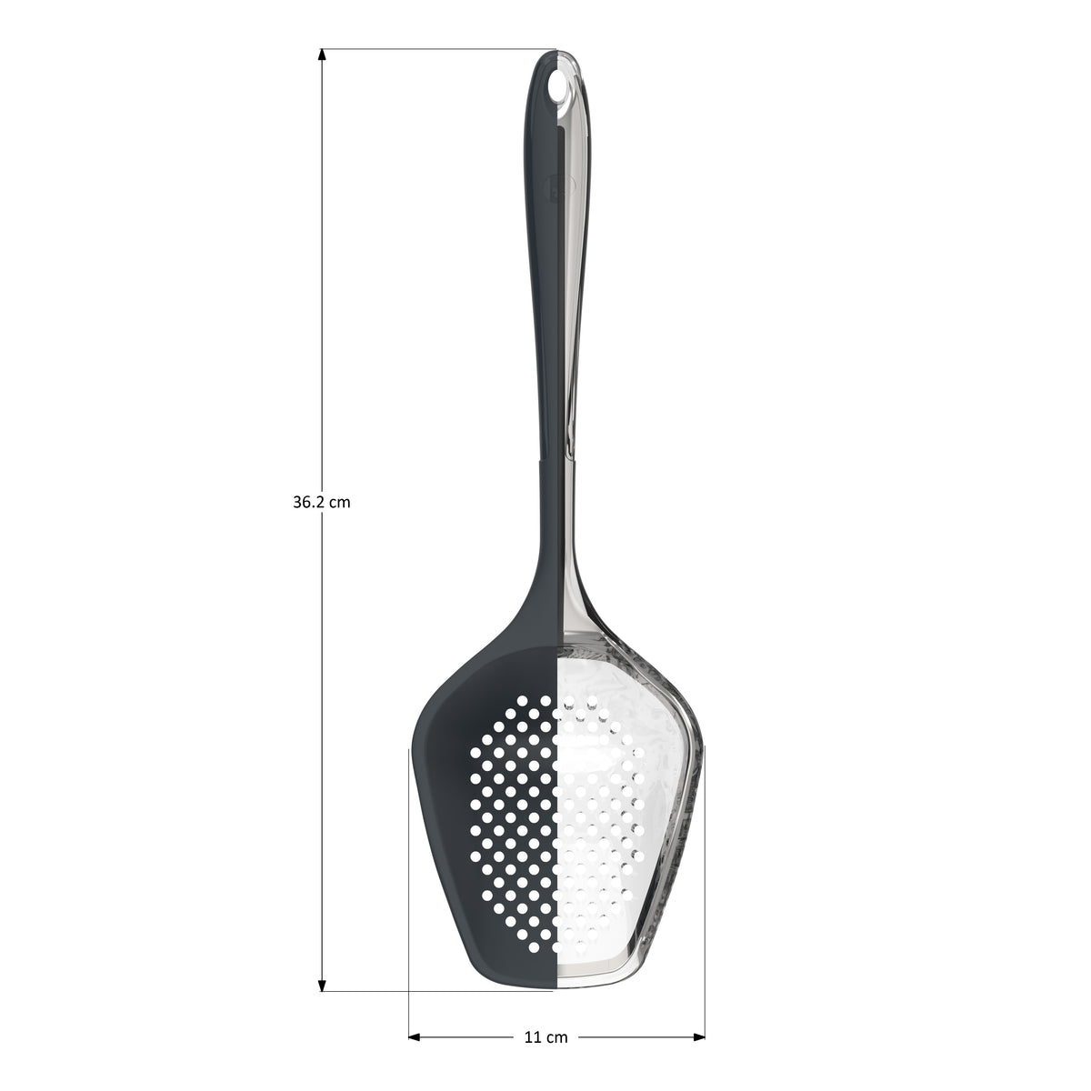 Seihschaufel anthrazhit 36 cm