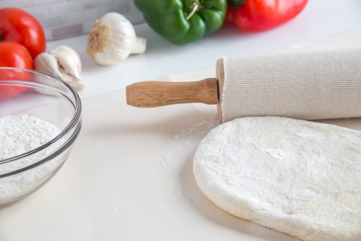 Gebäcktuch mit Nudelnadelbezug, Baumwolle