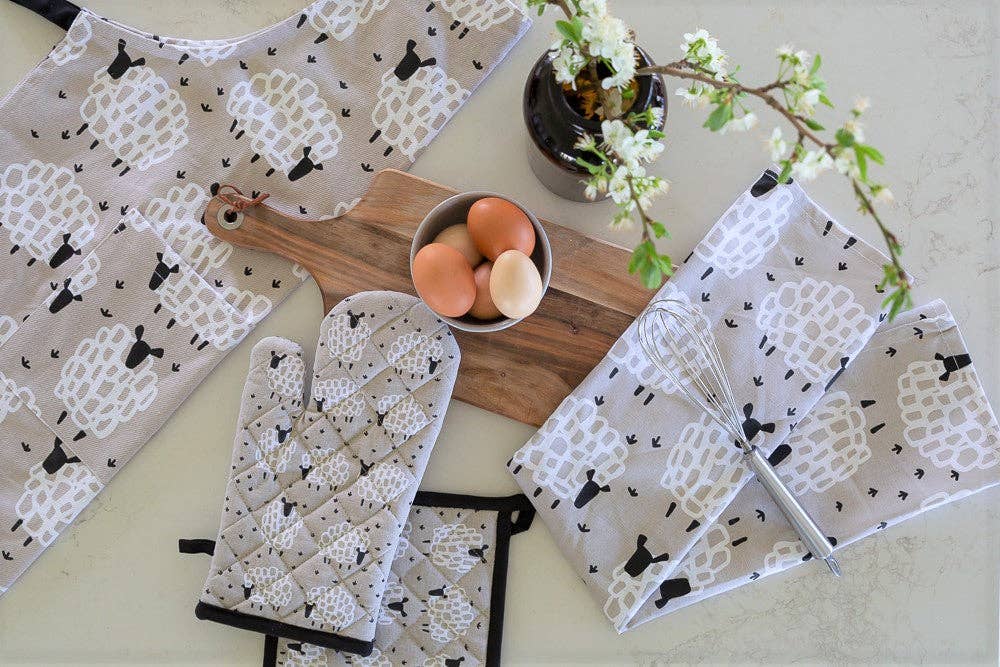 Geschirrtuch - Grey Sheep Baumwolle 74cm x 47cm