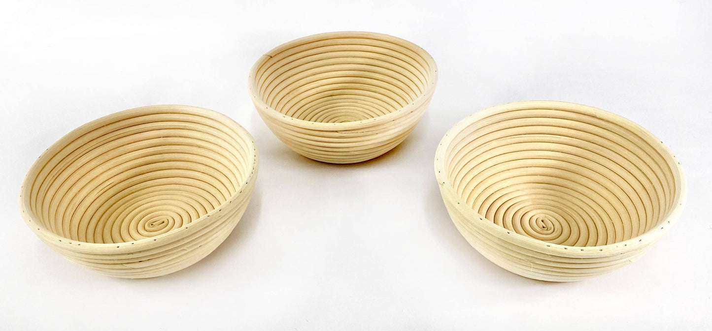 Gärkorb Ø 19 cm aus Peddigrohr