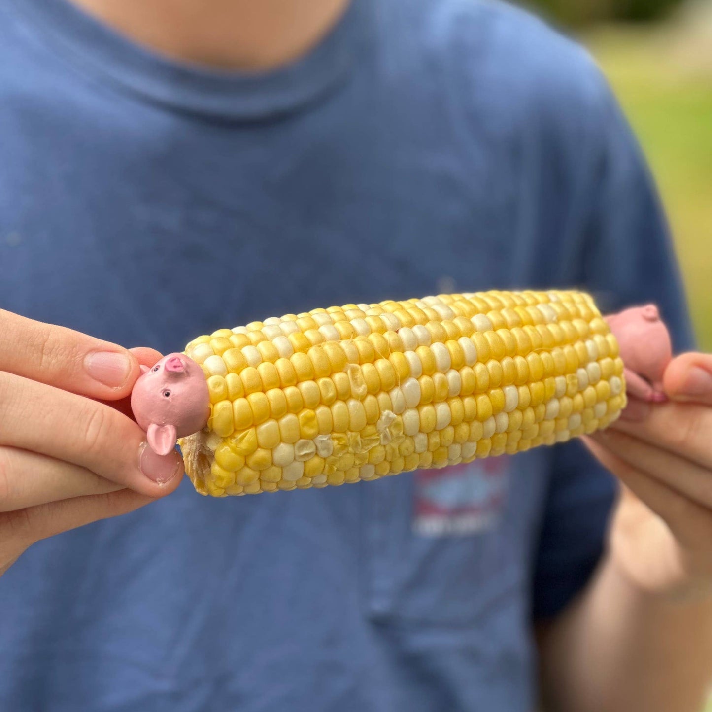 Outset Maiskolbenhalter Ferkel 4 Stück
