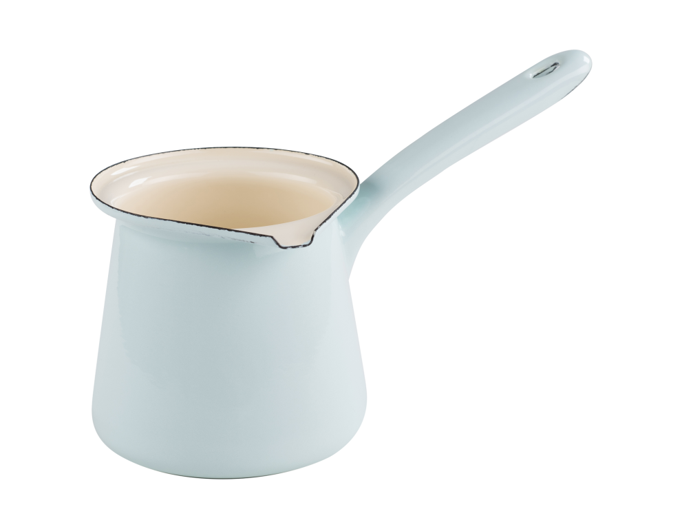 Kaffeekocher 11cm 0,75l türkis Bunt