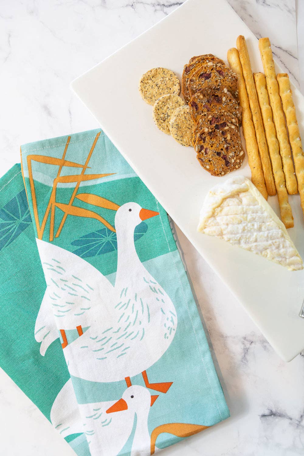 Geschirrtuch - Ducks Baumwolle 74cm x 47cm