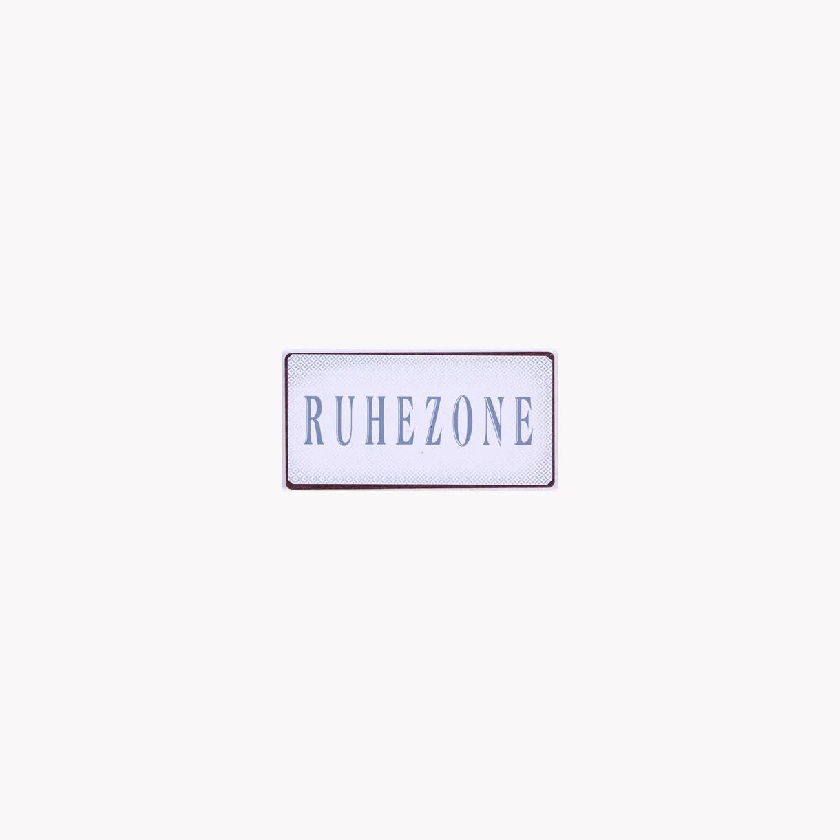 Magnetschild RUHEZONE 10.00 X 5.00 X 0.50 cm