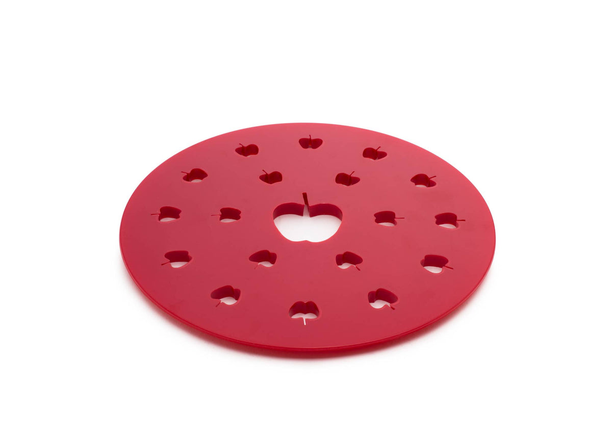 Ausstecher für Apfelkuchen, Kunststoff, Rot, ca. 24,1 × 24,1 cm - 9,5 x 9,5 Zoll