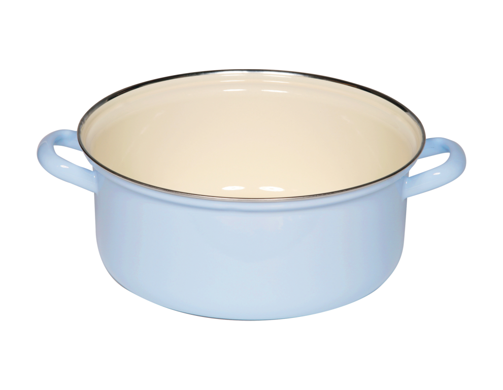 Kasserolle 24cm 4,0l blau Bunt ohne Deckel