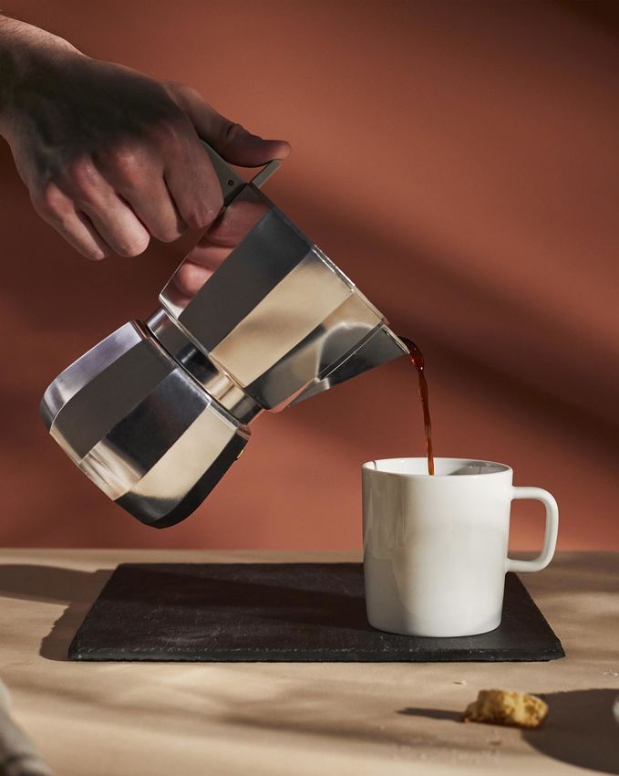 Espressokocher 6 Tassen schwarz