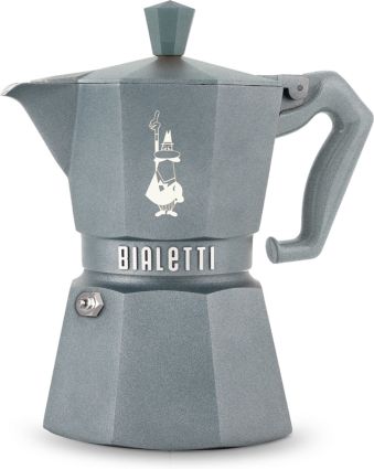 Espressokocher 3T grau Moka Exclusive Induktion