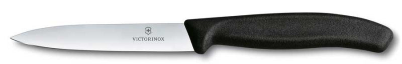Gemüsemesser 10 cm schwarz Swiss Classic