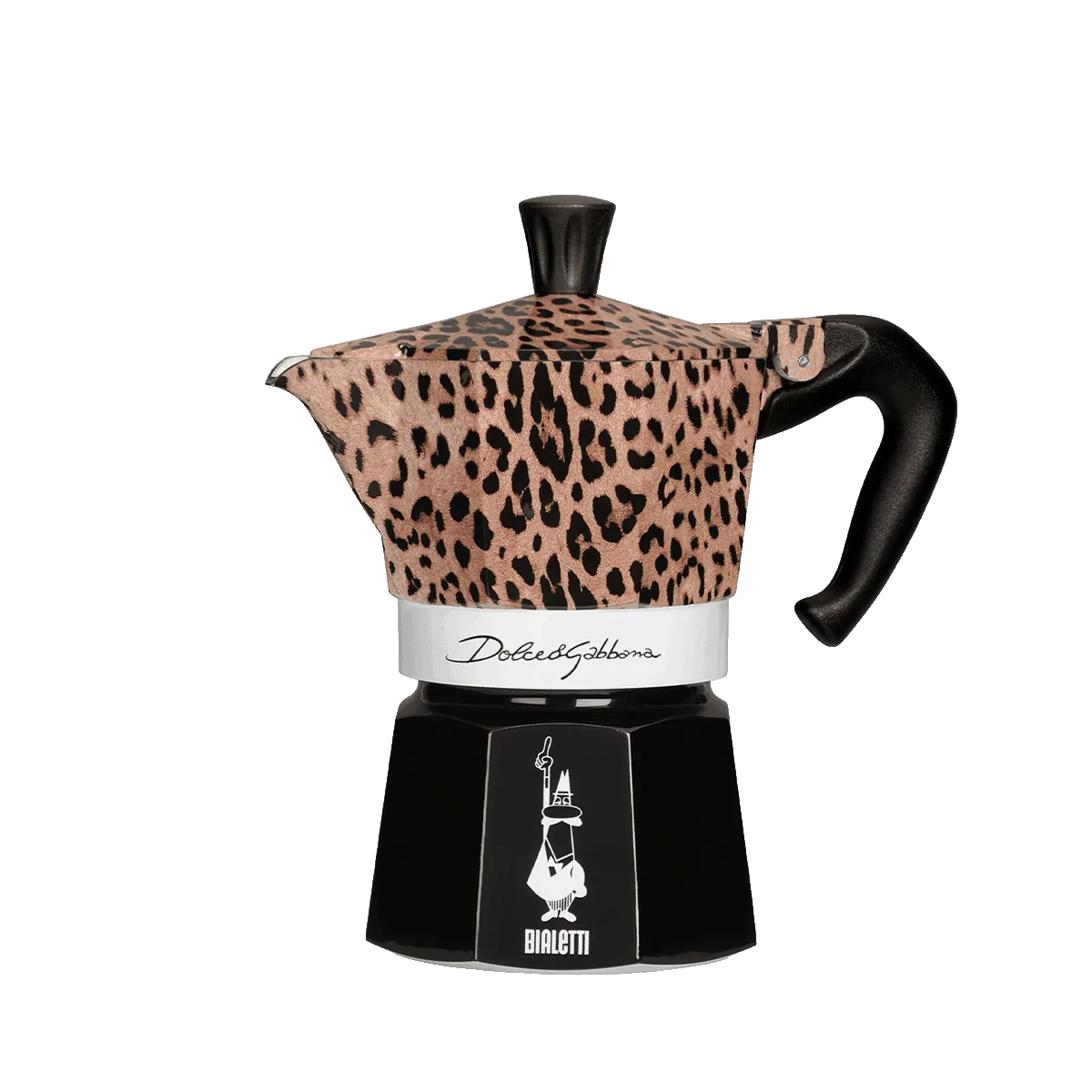 Dolce & Gabbana Leopardo Moka Induktion 4 Tassen