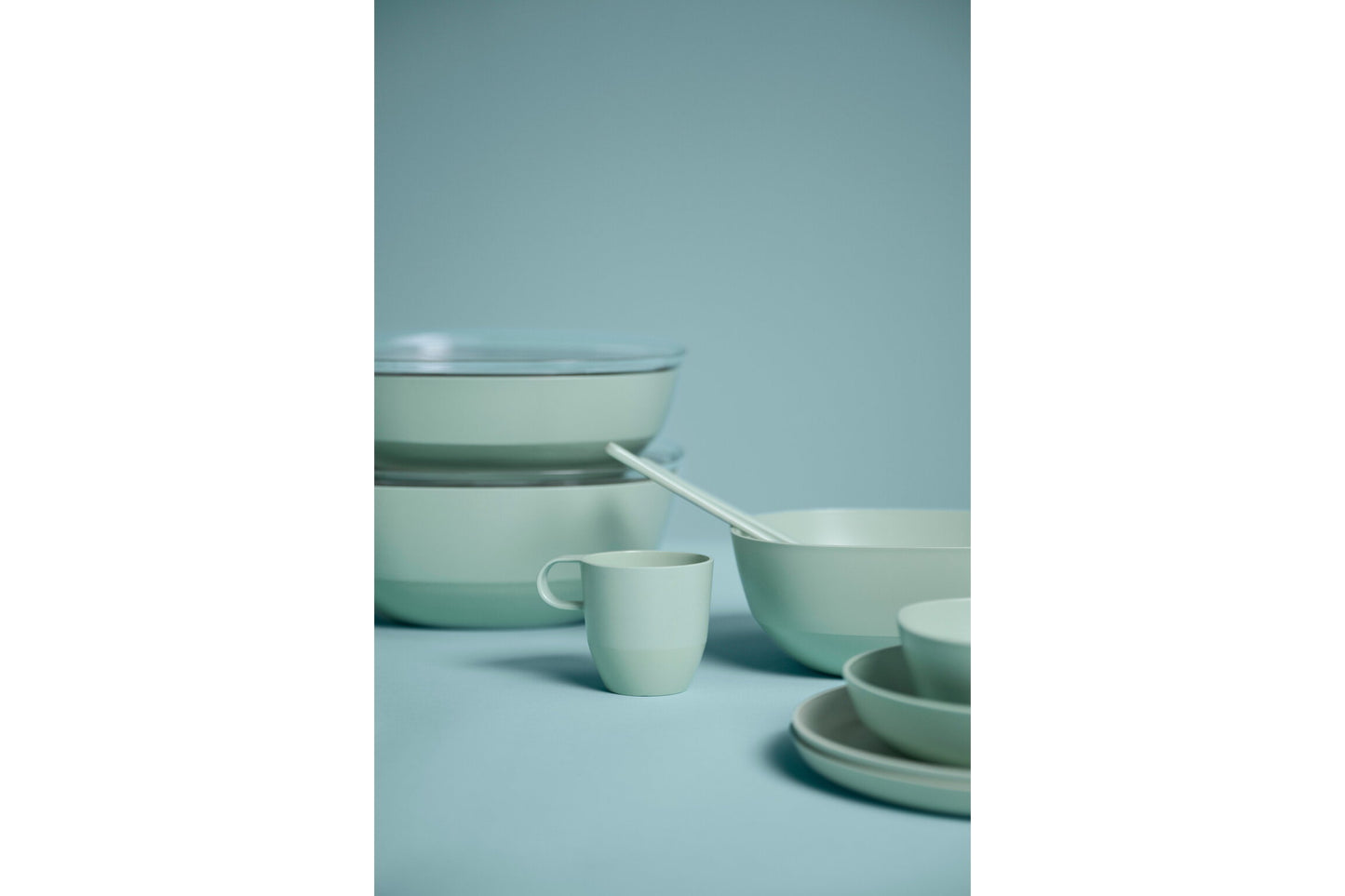 Salatbesteck 2tlg nordic sage Silueta