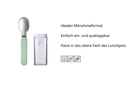 Faltbarer Löffel vivid mauve Ellipse