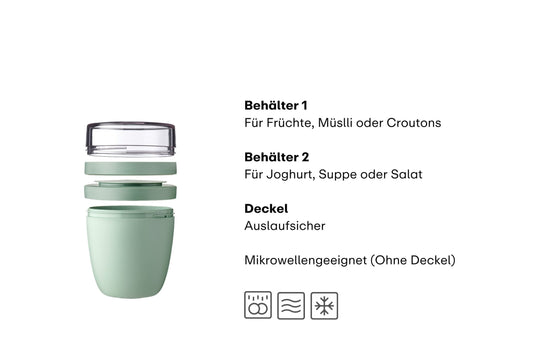 Lunchpot nordic blue Ellipse