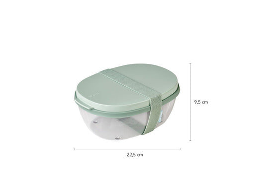 Salatbox nordic sage Ellipse