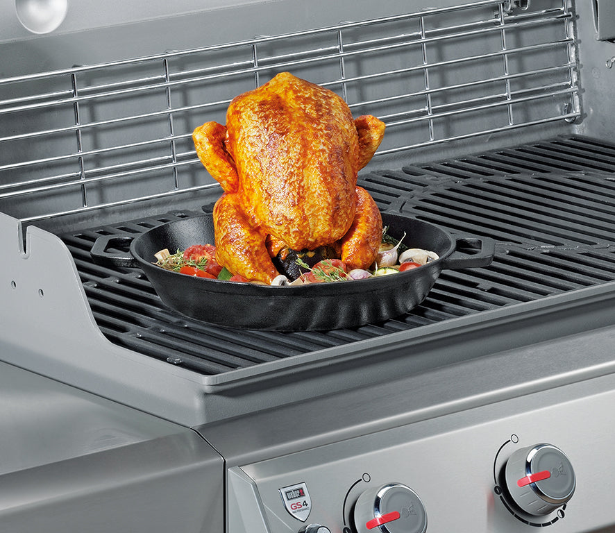 Hähnchenbräter Gusseisen, 28 cm