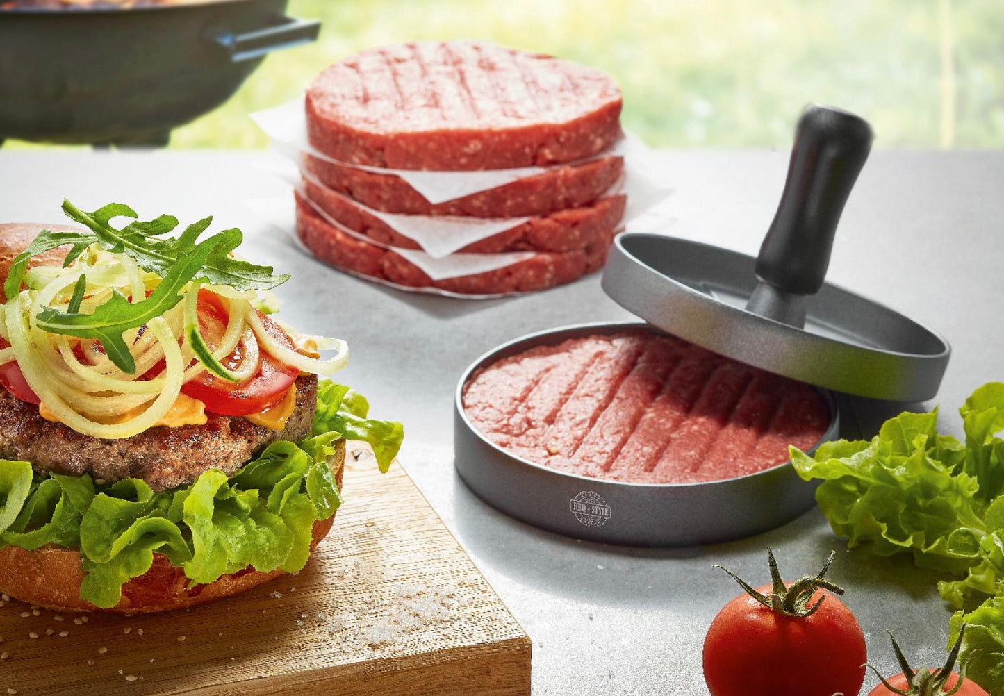 Hamburgerpresse "BBQ" von GEFU