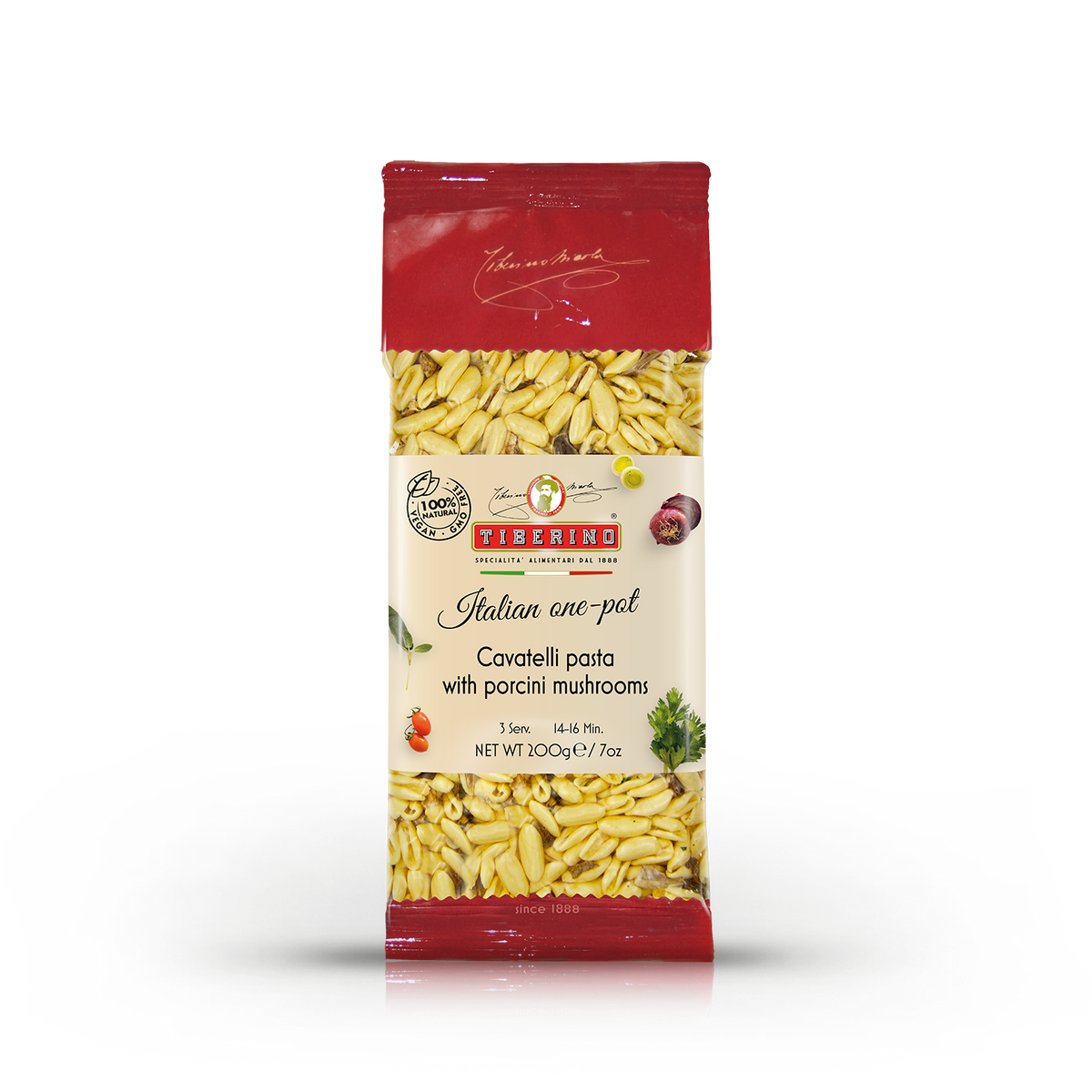 CavatelliNudeln mit Steinpilzen, kochfertige italienische Pasta One Cucinella.de