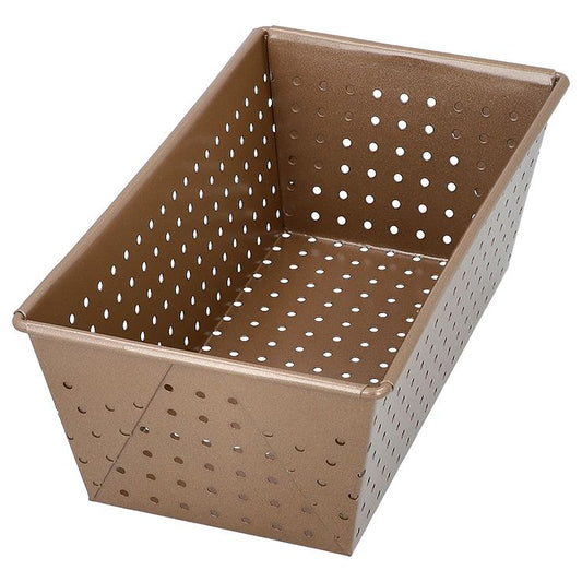 Brotbackform, perforiert