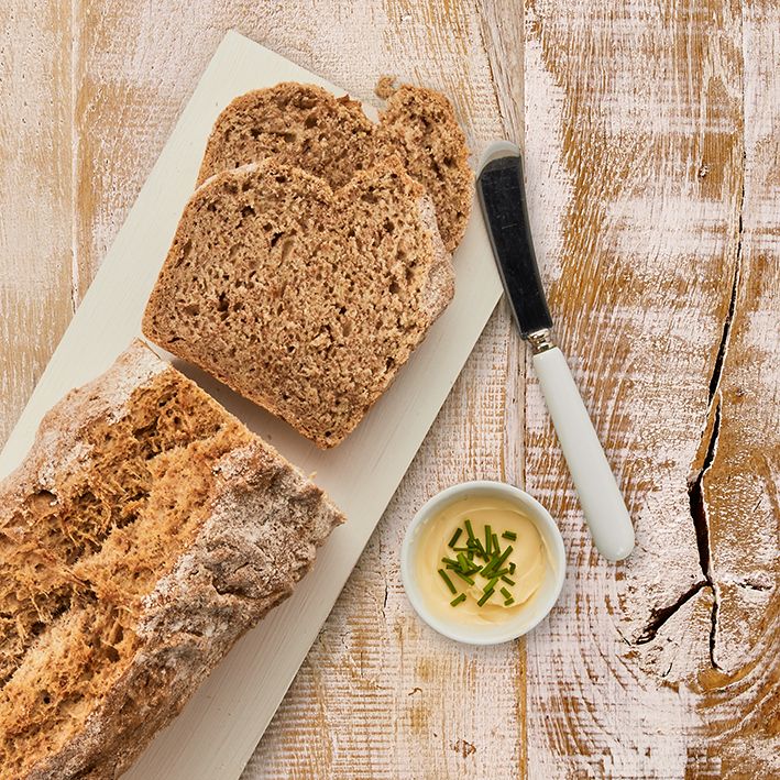 Brotbackform, perforiert