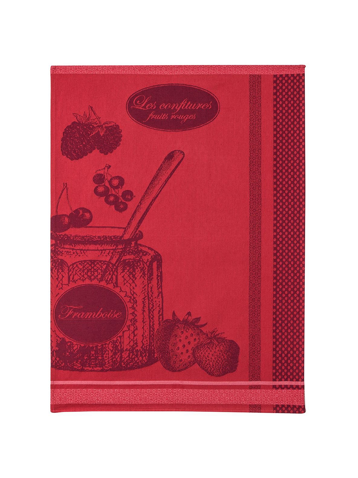Geschirrtuch Jacquard Baumwolle 50x75 cm POT DE CONFITURE