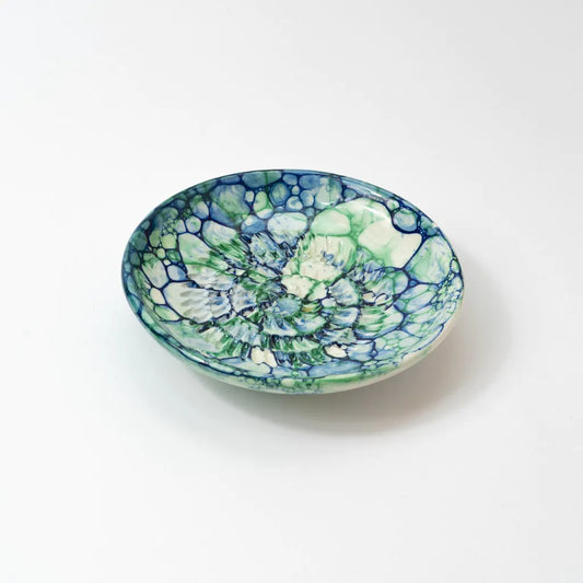 Keramikreibe "Arrecife" 12cm für Knoblauch, Ingwer & Gewürze