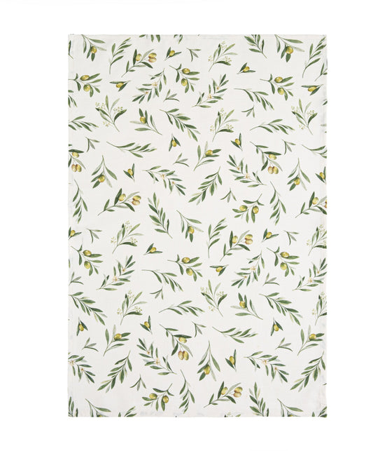 Geschirrtuch 100% Baumwolle 50x75 cm OLIVES ~ Oliven