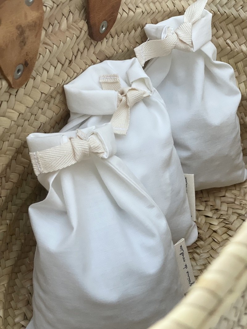 Trio von Mini-Bulk Bag Baumwolle
