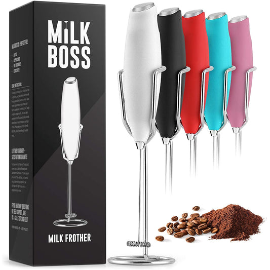 Milchaufschäumer mit Ständer - Milk Frother von Milk Boss