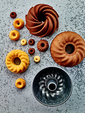 Gugelhupfform 22 cm „Easy Baking“ von Birkmann