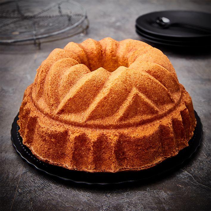 Aluguss- Gugelhupfform Contoura Krone 24cm mit Antihaftbeschichtung