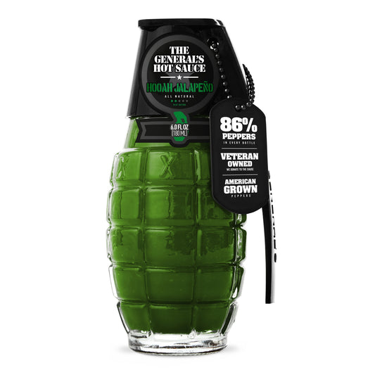 HOOAH Jalapeño ★ Scharfe Sauce ★ The General's Hot Sauce
