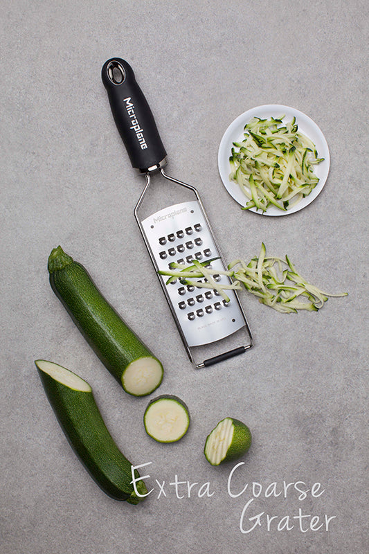 Zester Reibe sehr grob Gourmet schwarz