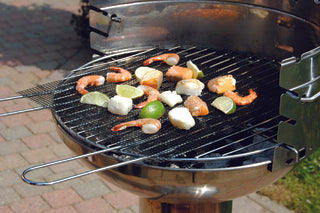 Grillrost Gittermatte, Schwarz, 32x32cm