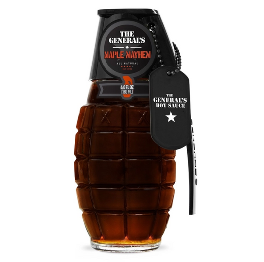 Maple Mayhem ★  Scharfe Sauce Ahorn Sirup ★ The General's Hot Sauce