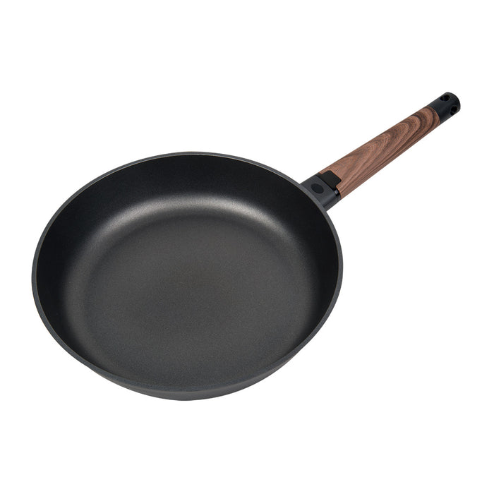 Masterpan Bratpfanne Ø28cm Höhe 6cm Griff in Holzoptik
