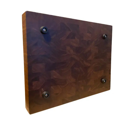 Schneidebrett aus Walnussholz 27 x 22 x 3 cm