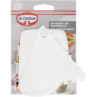 Tortenkamm und Teigschaber-Set Kitchen tools Classic