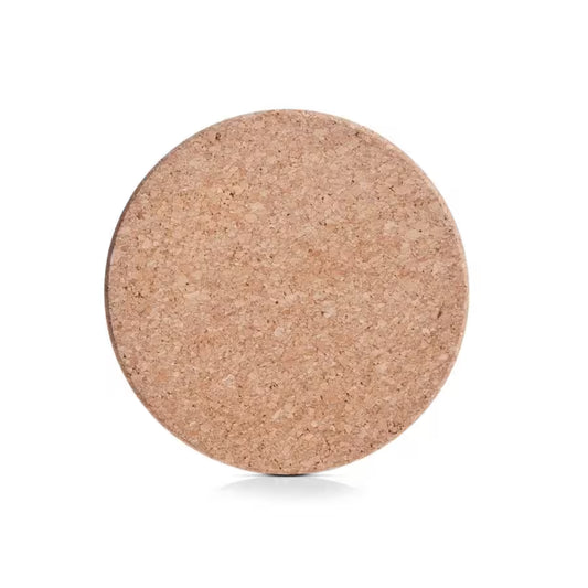 Untersetzer, Kork ca. Ø 14 cm × 1 cm