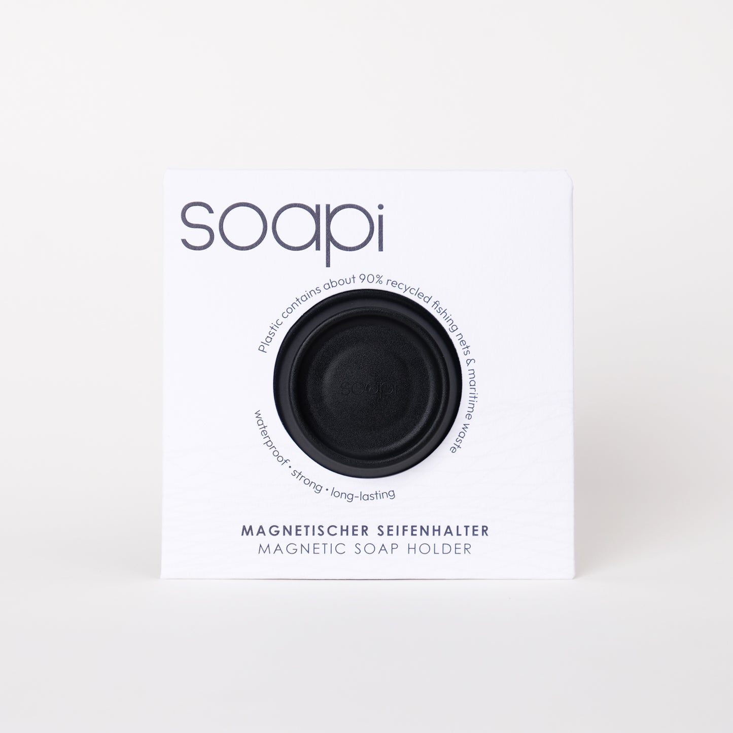 Soapi / Magnetischer Seifenhalter / Schwarz