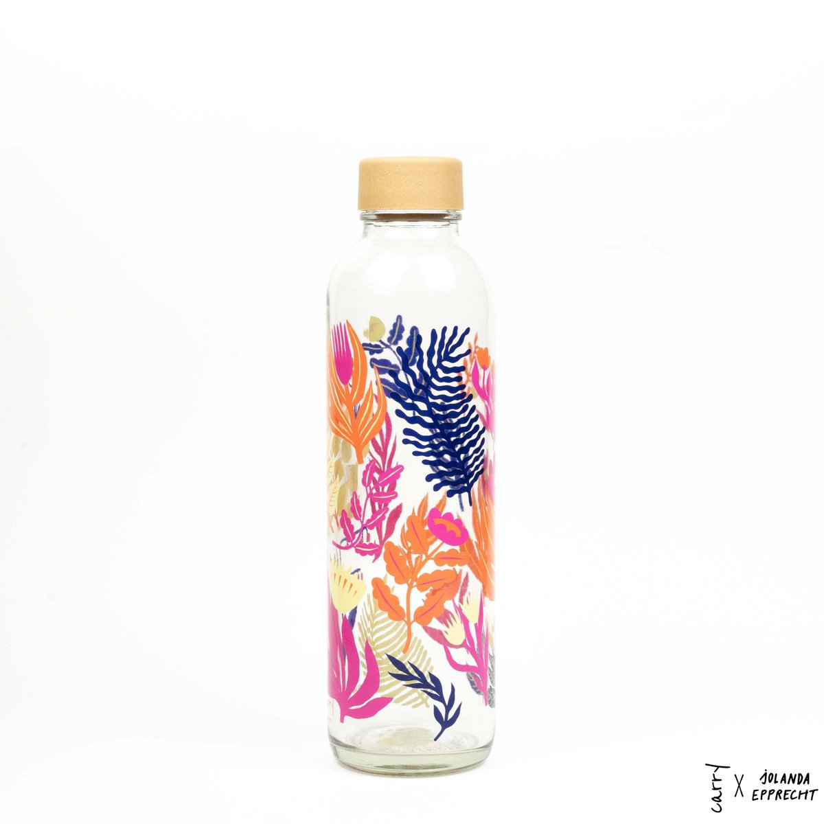 Trinkflasche Glas BOTANIC GARDEN 0,7 l