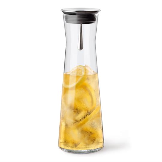 Karaffe mit Edelstahlausgießer 1,1 ltr