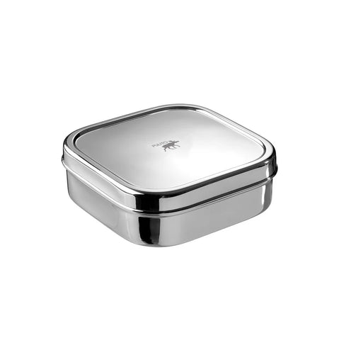 Brotbox Classic PureLunchBox Quadrat Edelstahl