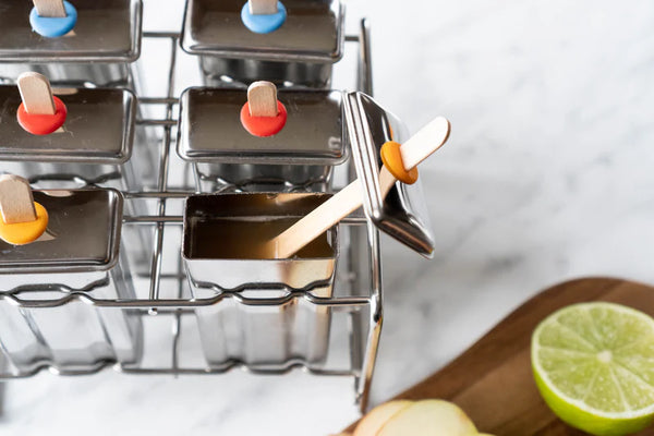 Eisformen PopsicleMold ECO Ice Pops (6 Stk.) rechteckig Edelstahl