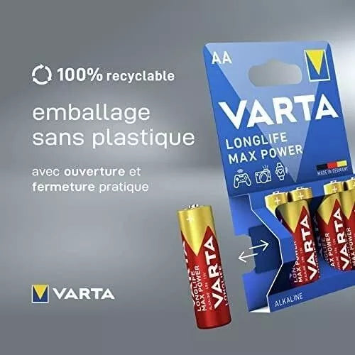 Batterie Longlife Max Power AAA LR03 4 Stück 1,5V