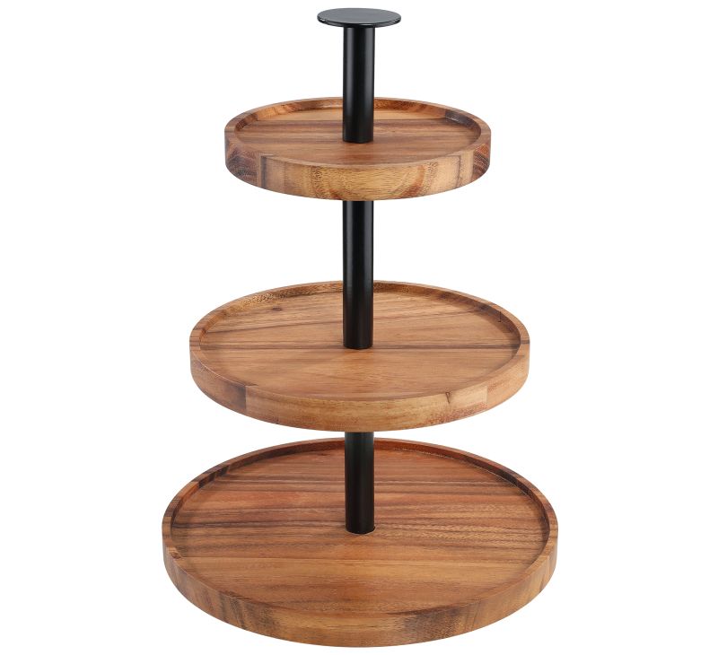 Etagere 3-fach, Akazie