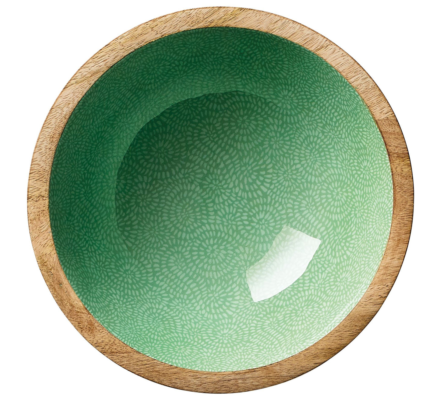 Schüssel BRUSH GREEN, Mango, Ø 20 cm x 8 cm
